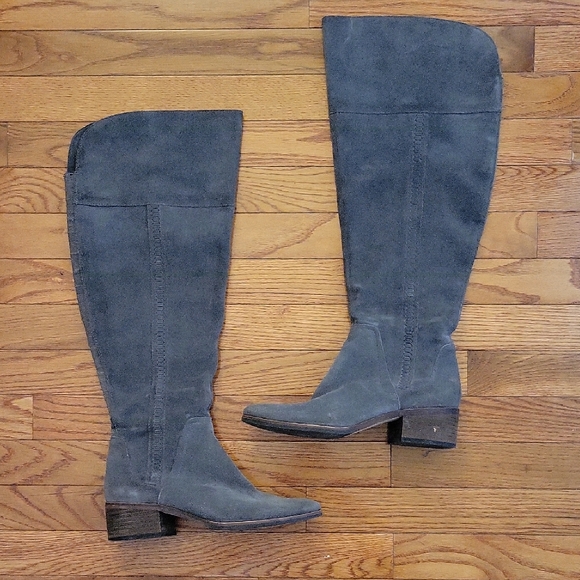 Vince Camuto Over the Knee Wide Calf Boots - Picture 1 of 16
